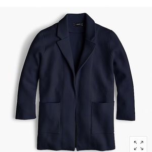 J. Crew Sophie open front sweater blazer